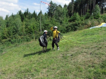 Hans-JÃ¼rgen mit Anette als Passagier
